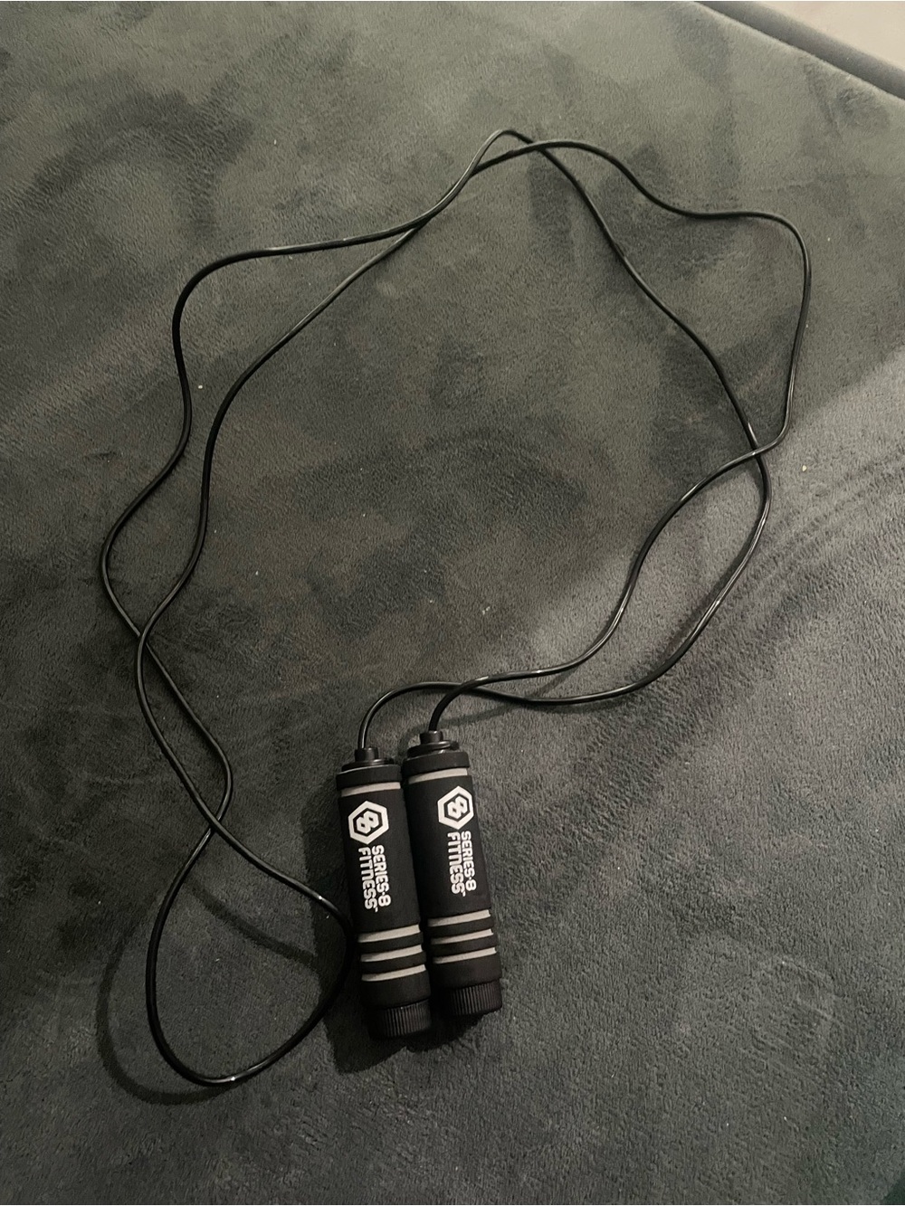 Weight Speed & Fitness Black Jump Rope